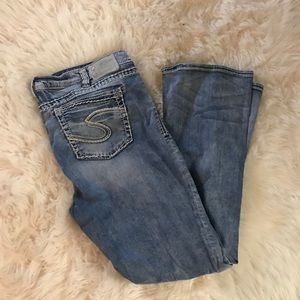 Silver Plus Size Jeans
